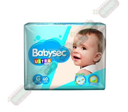 BABYSEC PAN ULTRA G X 60 UNID-7238