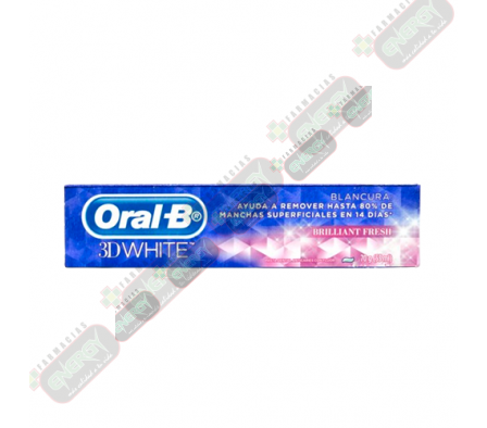 ORAL-B CREMA DENTAL 3D WHITE X 70GR - 8487