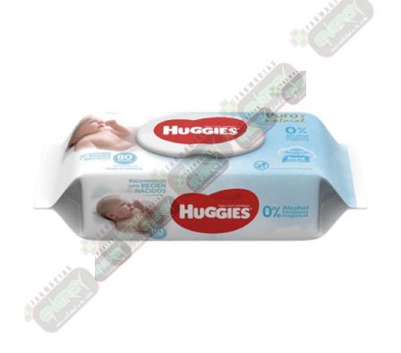 HUGGIES TOALLITA HUM PURO&NATURAL x 80 UNI-1108