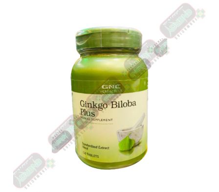 GNC GINGO BILOBA PLUS X 120 CAPSULAS -49376