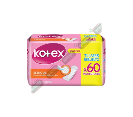 KOTEX ESENCIAL PRO DIA X 60 UNIDADES - 4963/1375