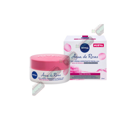 NIVEA FACE CREMA HIDRATANTE EN GEL ROSE - 6154