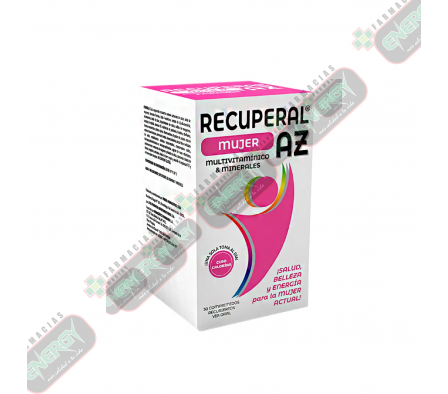 RECUPERAL AZ MUJER MULTIVITAMINIC X 30 COMP - 9639