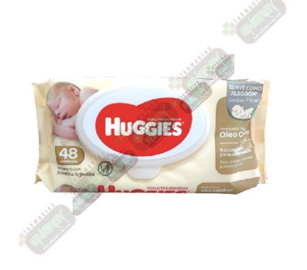 HUGGIES TOALL BW FTOP DELUXE BOSSA X 48UNID - 1078