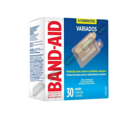BAND-AID J&J CURITAS VARIADOS x UNIDAD (30) - 7263