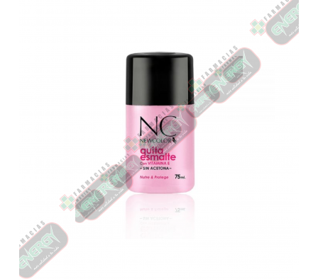 NEW COLOR QUITA ESMALTE VITAMINA E x 75ML - 9057