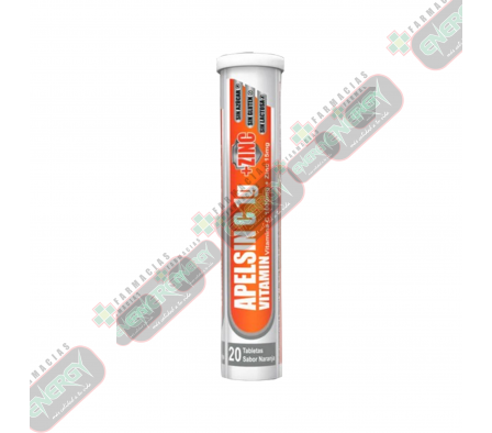 APELSIN C + ZINC x 20 TABLETAS - 4983