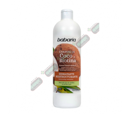 BABARIA SH COCO Y BIOTINA HIDR Y RESTA 700ML- 0170