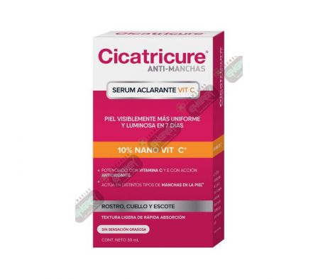 CICATRICURE ANTIMANC SERUM ACLARA VIT C 30ML- 0706