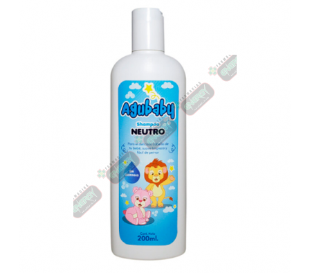 AGUBABY SHAMPOO NEUTRO X 200 ML - 4086