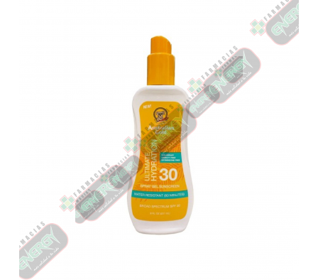 AG SPF 30 ULTIMATE HYDRATION SPRAY GEL 8 OZ. 70892