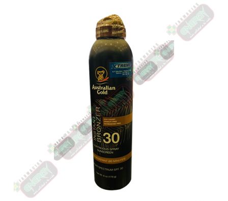 AG SPF 30 CONT SPRAY W/ BRONZER 70900