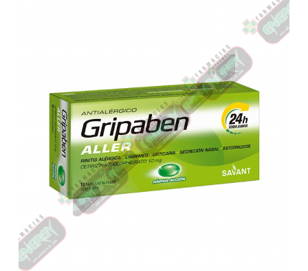 GRIPABEN ALLER 10MG X 10 CAPS BLANDAS - 7199