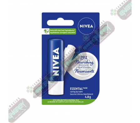 NIVEA LIP CARE ESSENCIAL 4.8 GRAMOS - 0616