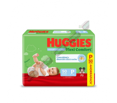 HUGGIES FLEXI COMFORT P X 50 UNID-2938
