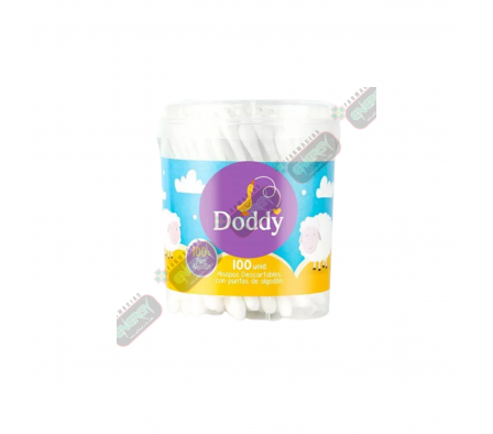DODDY HISOPOS POTE X 100UNID - 7879
