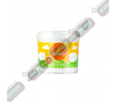 DODDY HISOPOS POTE X 200UNID - 7886