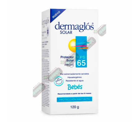DERMAGLOS BEBE FPS 65 CREMA X 120ML - 4650