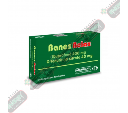 BANES RELAX CAJA X 20 COMP - 8670
