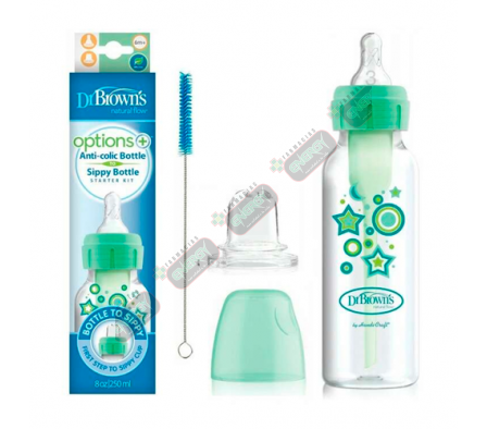 DR BROWNS BIBERON TRANS VERDE X 250ML - 7372