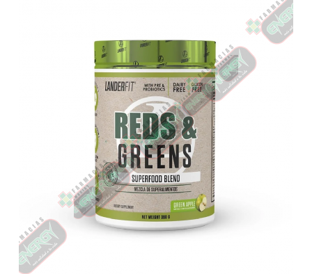 LANDERFIT REDS & GREENS GREEN APPLE 380 GR-6675
