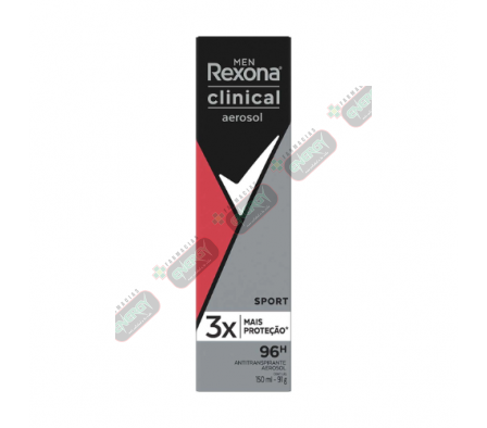 REXONA MEN CLINICAL AER SPORT 96HS 150ML - 8735