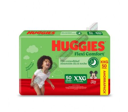 HUGGIES FLEX COMF XXG  X 50UNIDADES - 2884