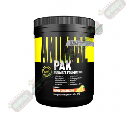 ANIMAL PACK POWDER 411GR ORANGE 60 SERV 33529