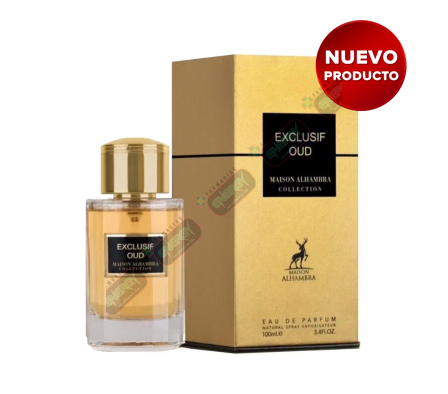 MAISON ALHAMBRA EXCLUSIF OUD EDP X 100 ML - 5527