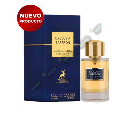 MAISON ALHAMBRA EXCLUSIF SAFFRON EDP X 100 ML-5510