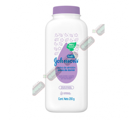JOHNSONS BABY TALCO ANTES DE DORMIR X 200GR - 4622