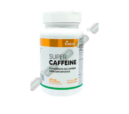 TIARAJU SUPER CAFFEINE FRASCO X 30 CAPSULAS-2398
