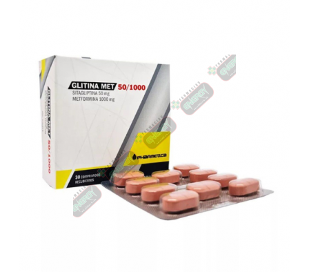 GLITINA MET 50/1000MG CAJA X 30 COMP - 1691