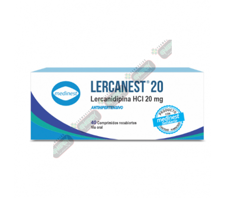 LERCANEST 20MG CAJA X 40 COMPRIMIDOS -0923