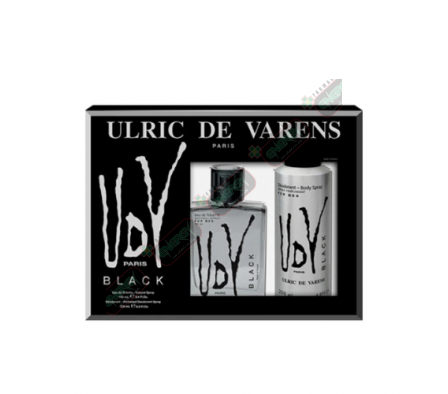 KIT UDV BLACK MASCUL100ML+ DEO-5449