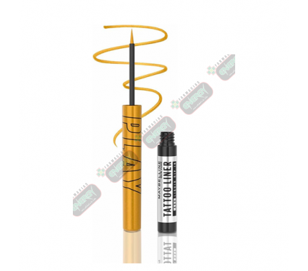 MYB TATOO LINER PLAY DROP GOLD-8546