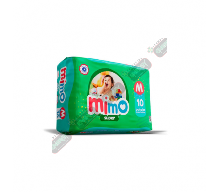 MIMO PAÑAL SUPER M X 10 UNIDADES -0982