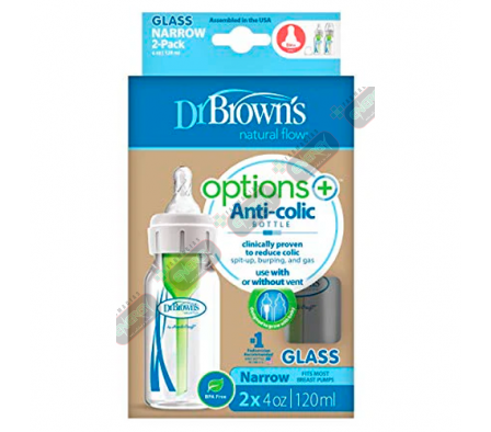 DR BROWNS BIBERON VIDRIO X 120 ML - 1331