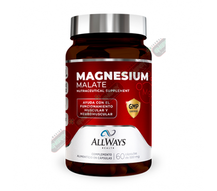 ALWAYS MAGNESIUM MALATE 500MG X 60 CAP-7130