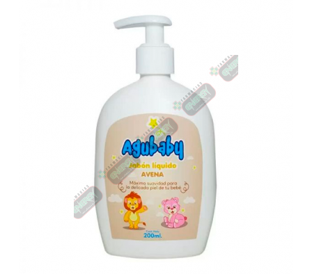 AGUBABYJABON LIQ. AVENA X 200ML - 4123