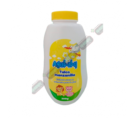 AGUBABY TALCO MANZANILLA X 200GR - 4802