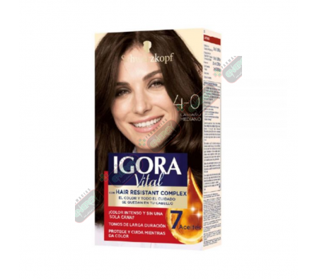 IGORA VITAL 4-0 CASTAÑO MED EST 50ML-9903