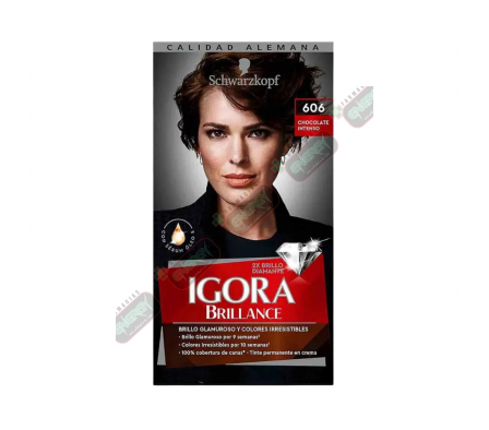 IGORA BRILLANCE KIT-606 CHOCOLATE 60ML-7537