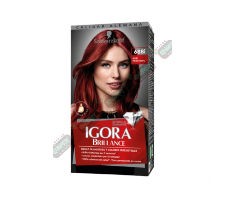 IGORA BRILLANCE KIT-688i RUBI PROF 60ML-7681