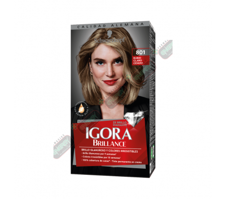 IGORA BRILLANCE KIT-801 RUB CLA CENIZO 60ML- 7582