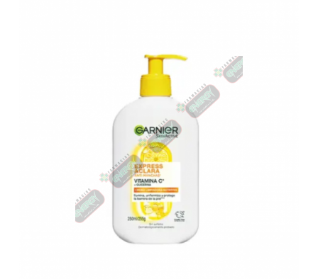 GARNIER GENTLE CLEANSER VITAMINA C 250ML-0689