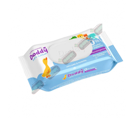 DODDY TOALLITAS HUM. SOFT COTTON x48UND-5041