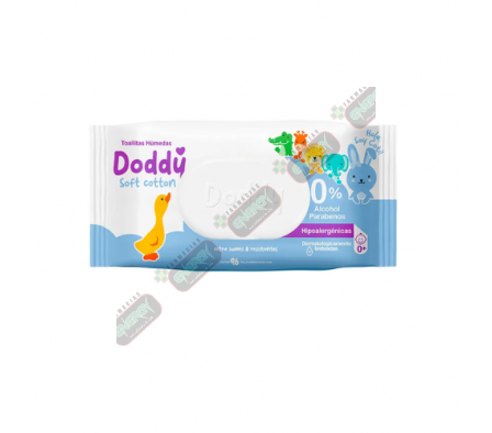 DODDY TOALLITAS HUM. SOFT COTTON x 96UNID-5034