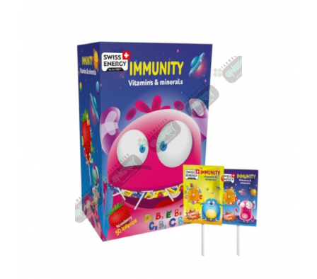 SWISS ENERGY IMMINITY LOLLIP CHUPETIN X UNIDAD -7316