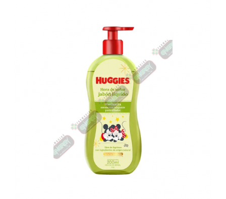 HUGGIES JABON DE GLICERINA HORA DE SOÑAR CALM X 200ML-4770